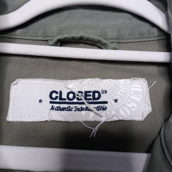 Closed Army Green Utility Jacket Size Medium - Picture 5 of 11